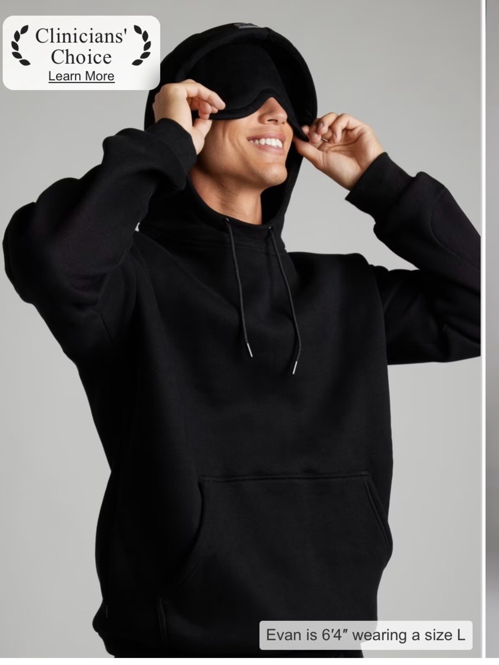 NWOT Unisex Comfrt Airplane Black Pullover Hoodie - medium - Picture 3 of 3